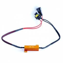 Warning canceller for LED bulbs H11 6ÎŠ 50W